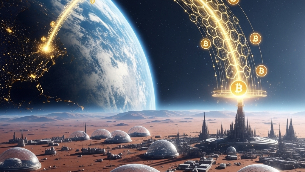 Bitcoin mars colony